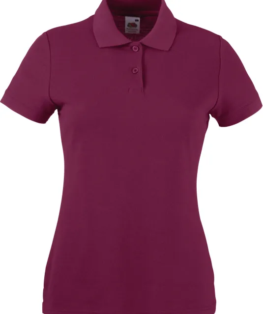 SC63212 - Lady-fit 65/35 Polo (63-212-0) Burgundy
