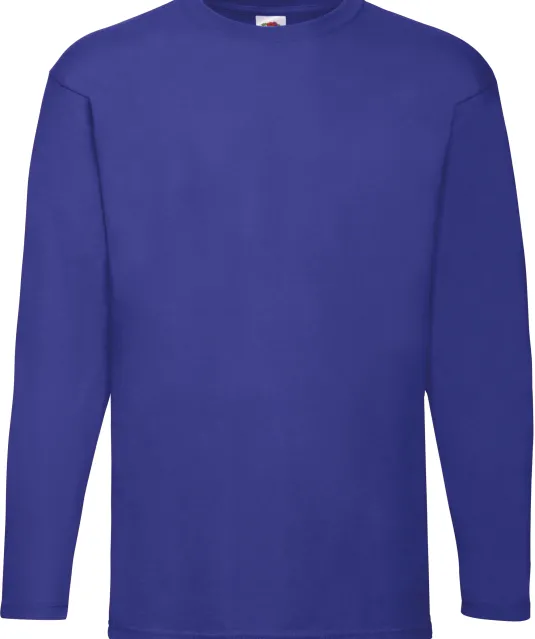 SC201 - Valueweight Long Sleeve T (61-038-0) Royal Blue