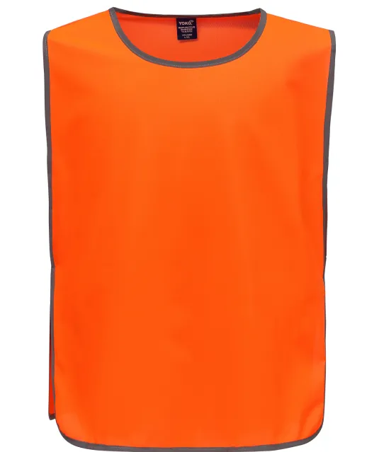 YHVJ259 - Personalisatie veiligheidshesje met reflecterende rand Orange