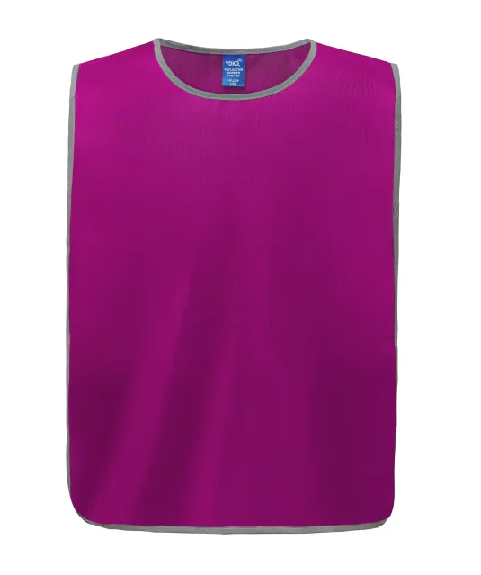 YHVJ259 - Personalisatie veiligheidshesje met reflecterende rand Raspberry