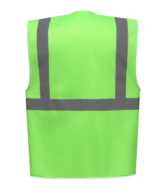 YHVW801 - Multifunctioneel veiligheidshesje Lime