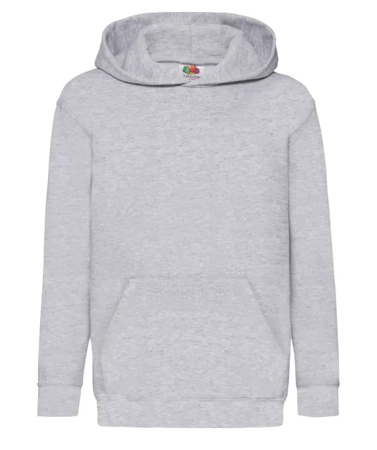 SC62043 - Kids Classic sweater met capuchon (62-043-0) Heather Grey