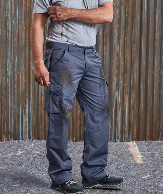 RU015M - Heavy Duty broek Black