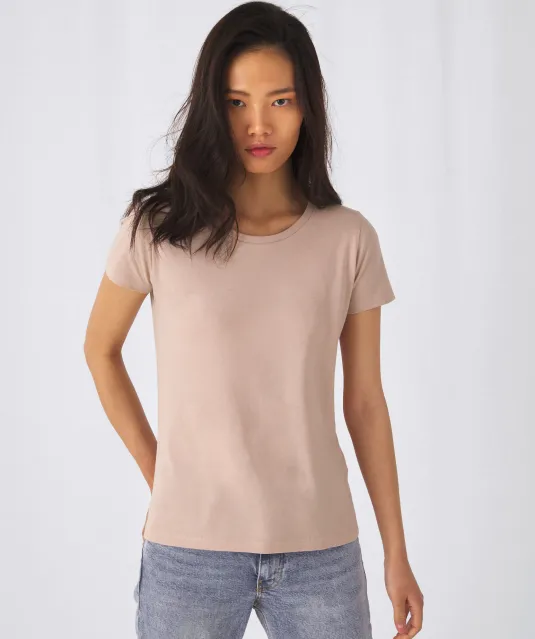 CGTW043 - Organic Cotton Inspire Crew Neck T-shirt / Woman Urban Orange