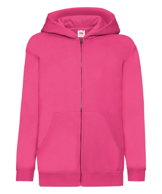 SC62045 - Kids Classic sweatvest met capuchon (62-045-0) Fuchsia