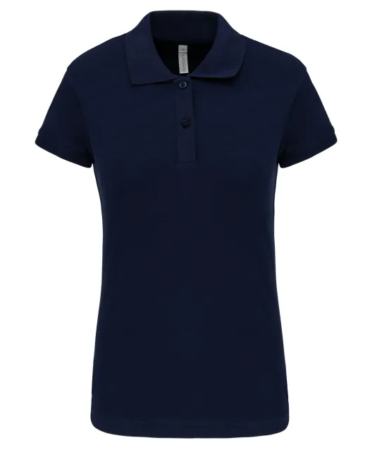 K240 - Piquépolo korte mouwen dames Navy
