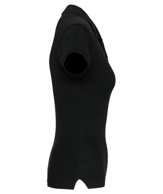 K240 - Piquépolo korte mouwen dames Black