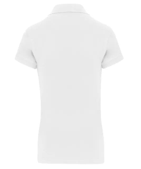 K240 - Piquépolo korte mouwen dames White