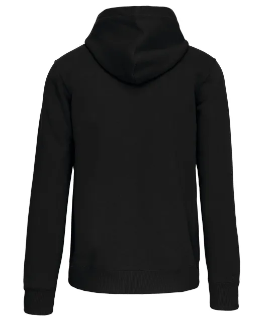 K444 - Sweatvest met capuchon Black