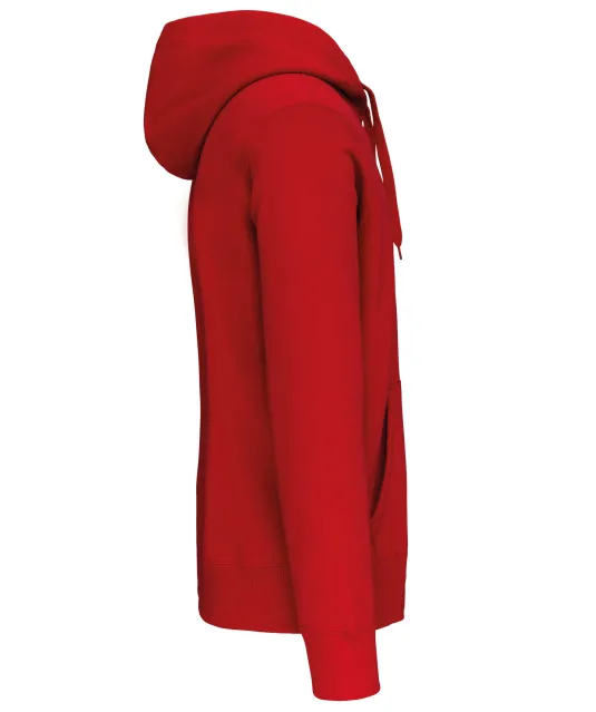 K444 - Sweatvest met capuchon Red