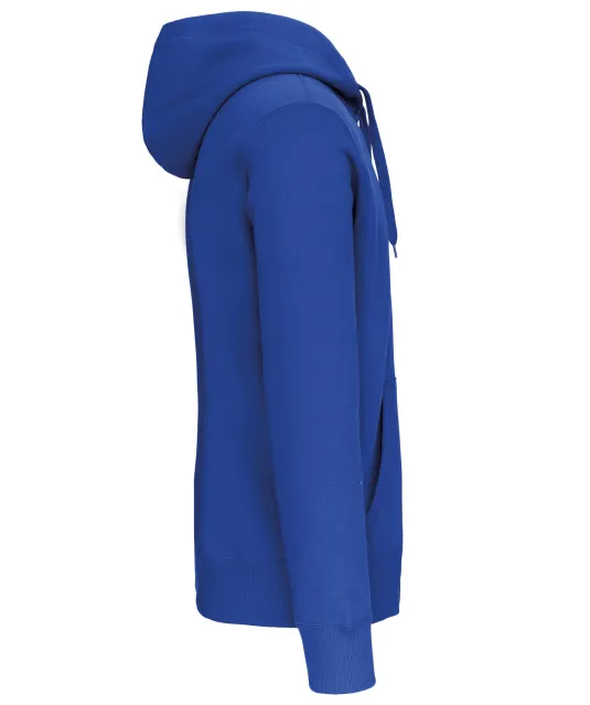 K444 - Sweatvest met capuchon Light Royal Blue