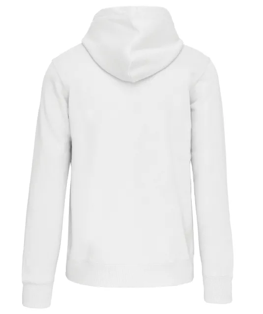 K444 - Sweatvest met capuchon White