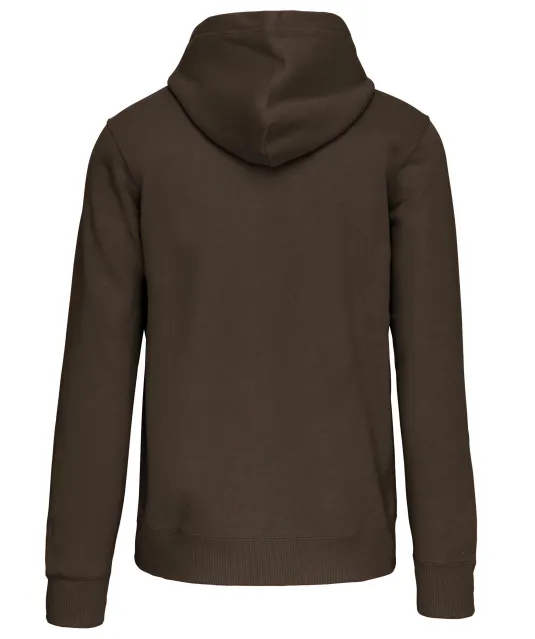 K444 - Sweatvest met capuchon Dark Khaki