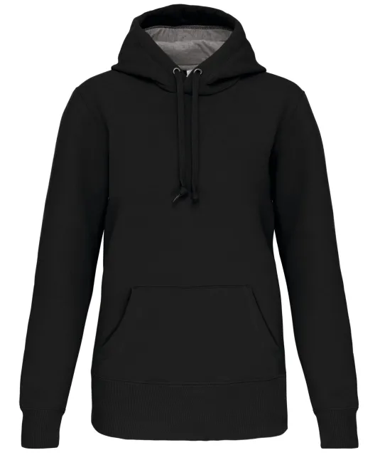 K443 - Sweater met capuchon Black