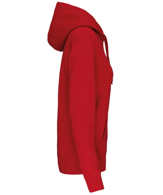 K443 - Sweater met capuchon Red