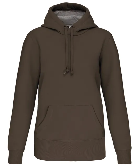 K443 - Sweater met capuchon Dark Khaki