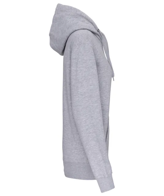 K443 - Sweater met capuchon Oxford Grey