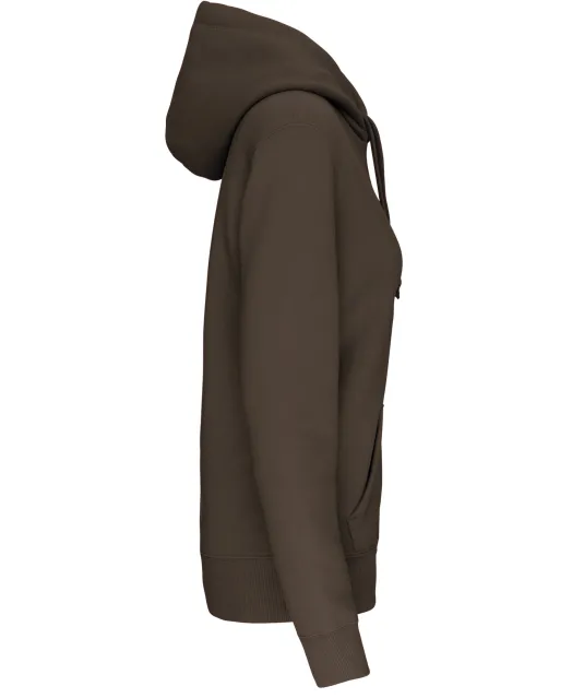 K443 - Sweater met capuchon Dark Khaki