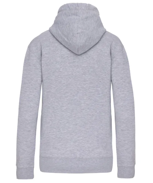 K443 - Sweater met capuchon Oxford Grey