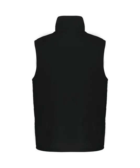 K679 - Met fleece gevoerde bodywarmer unisex Black / Grey