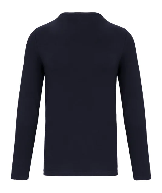 K3016 - T-shirt ronde hals lange mouwen Navy