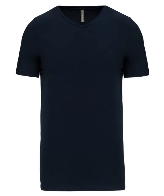 K3014 - T-shirt korte mouwen V-hals Navy