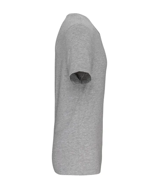 K3012 - T-shirt ronde hals korte mouwen Light grey heather