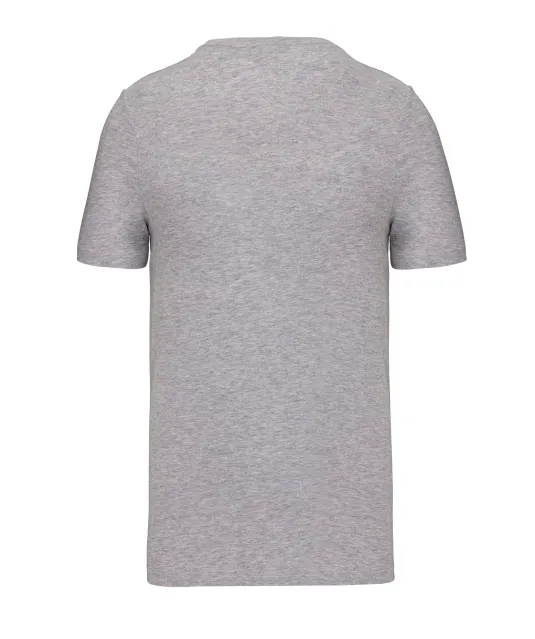 K3012 - T-shirt ronde hals korte mouwen Light grey heather