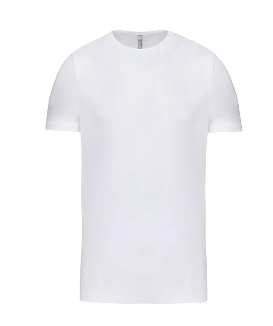 K3012 - T-shirt ronde hals korte mouwen White