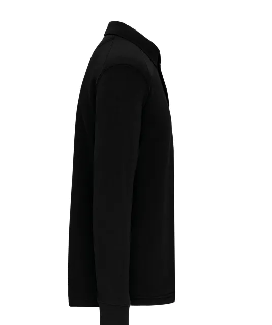 WK4000 - Sweater met polokraag Black