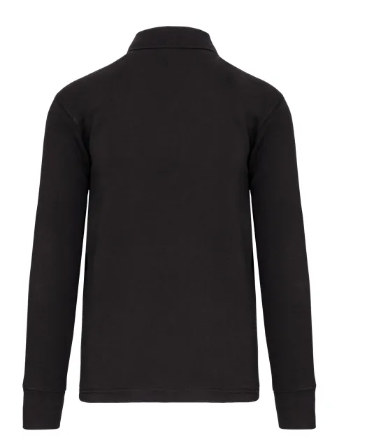WK4000 - Sweater met polokraag Dark Grey