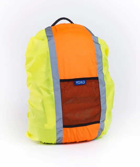 YHVW068 - Waterproof rugzak cover Yellow / Orange
