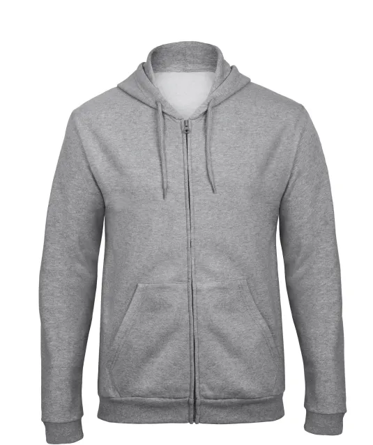 CGWUI25 - ID.205 Hooded Full Zip Sweatshirt Heather Grey