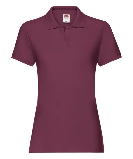 SC63030 - Damespolo Premium Burgundy