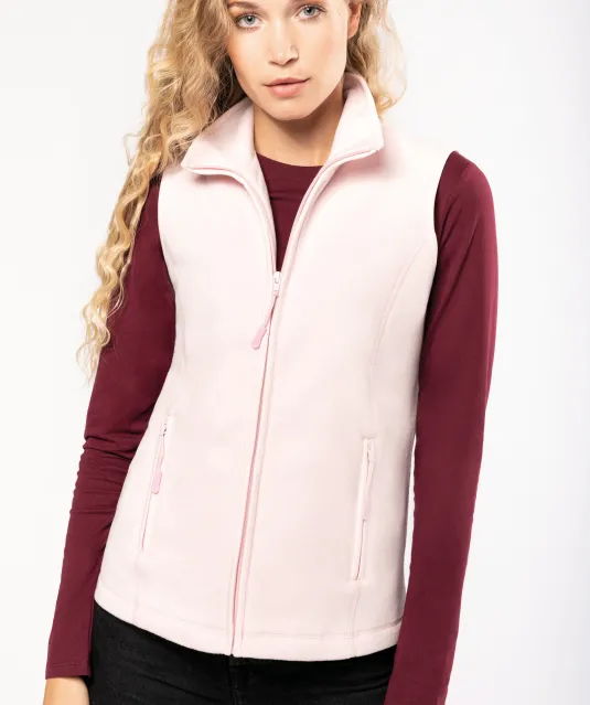 K906 - Bodywarmer van microfleece dames Fluorescent Orange