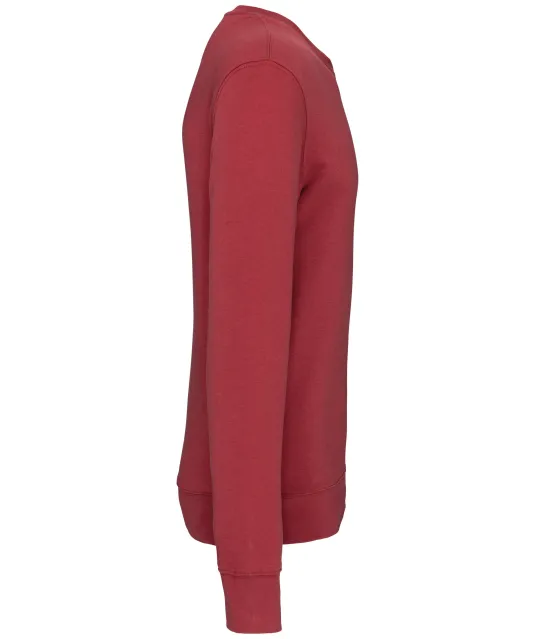 K4025 - Ecologische sweater met ronde hals Terracotta Red