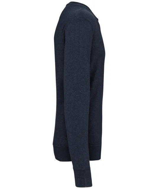 K4025 - Ecologische sweater met ronde hals French Navy Heather