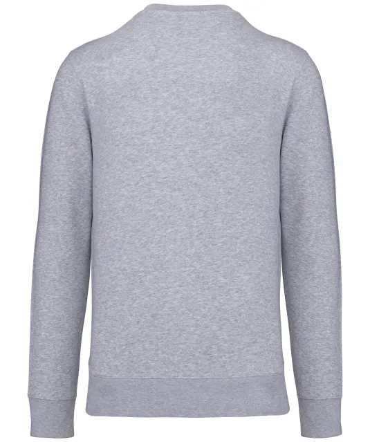 K4025 - Ecologische sweater met ronde hals Oxford Grey