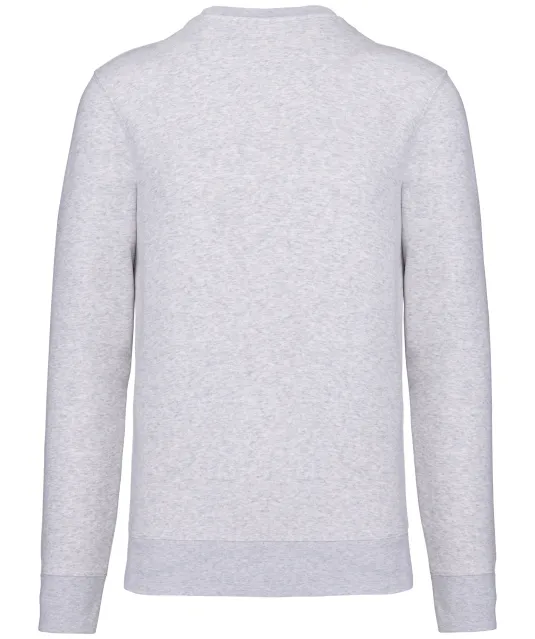 K4025 - Ecologische sweater met ronde hals Ash Heather