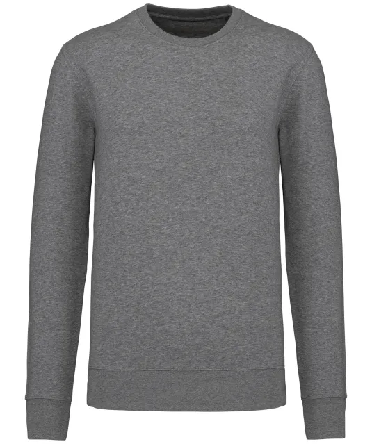 K4025 - Ecologische sweater met ronde hals Grey Heather