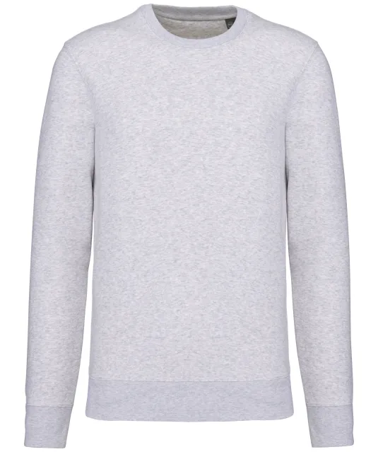 K4025 - Ecologische sweater met ronde hals Ash Heather