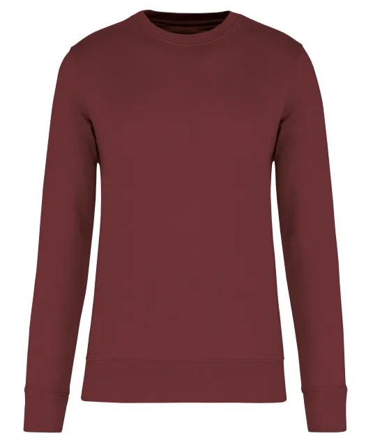 K4025 - Ecologische sweater met ronde hals Wine