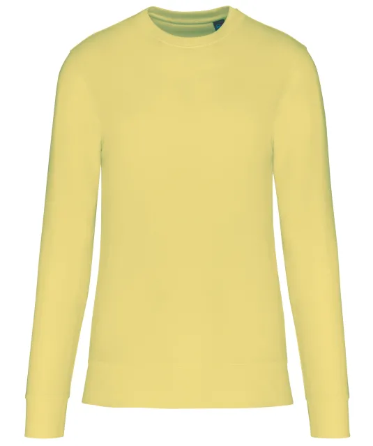 K4025 - Ecologische sweater met ronde hals Lemon Yellow