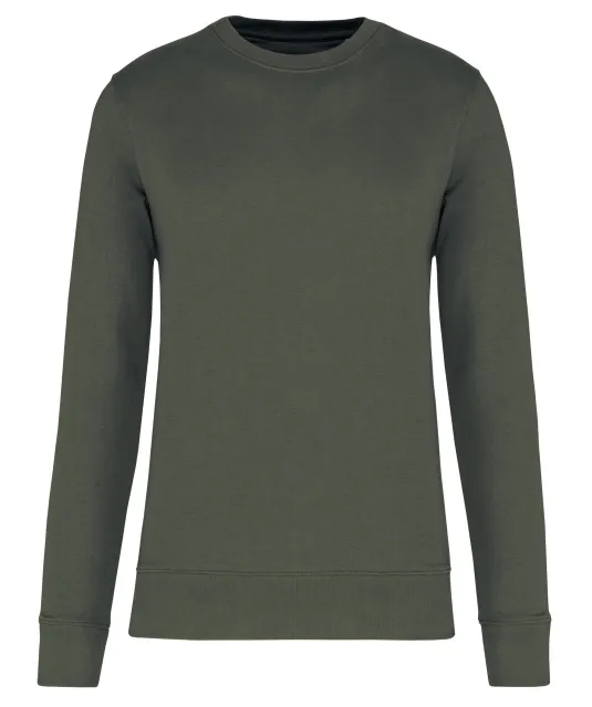 K4025 - Ecologische sweater met ronde hals Dark Khaki