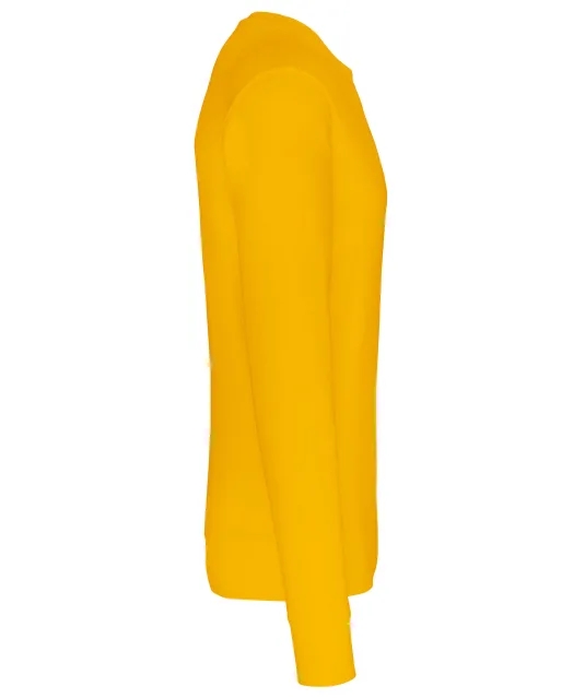 K4025 - Ecologische sweater met ronde hals Yellow