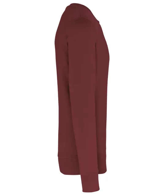 K4025 - Ecologische sweater met ronde hals Wine