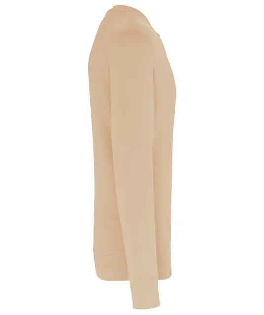 K4025 - Ecologische sweater met ronde hals Light Sand