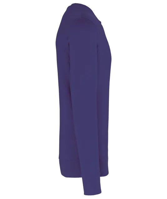 K4025 - Ecologische sweater met ronde hals Deep Purple