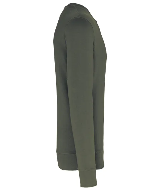 K4025 - Ecologische sweater met ronde hals Dark Khaki