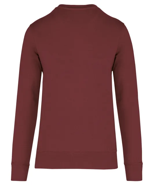 K4025 - Ecologische sweater met ronde hals Wine